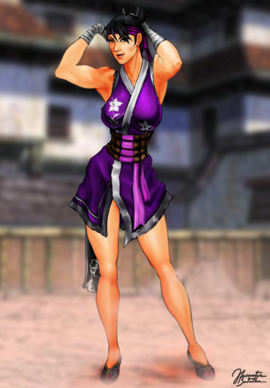 Ultimate Mortal Kombat 3 - Kitana by JhonatasBatalha on DeviantArt