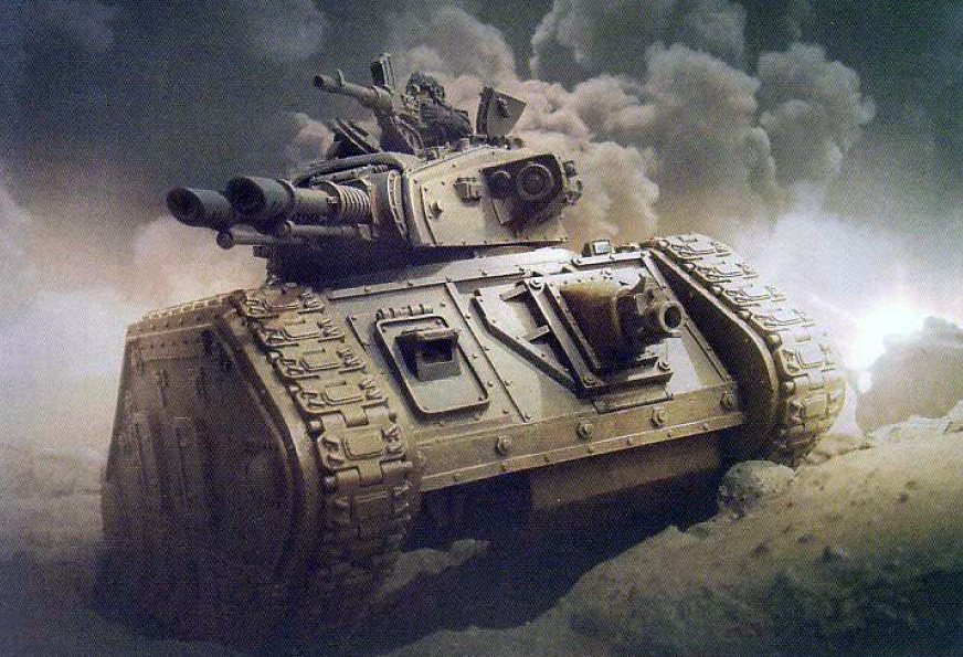 My kitbashed warhammer 40k “ragnarok” tank… also called the: wtf
